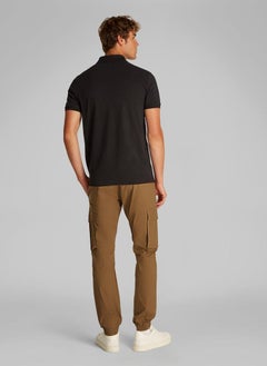 Calvin Klein Jeans Monologo Short Sleeve Polo  - Image 2