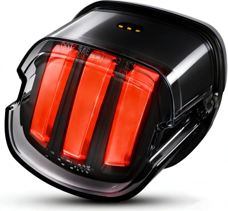 AUDEXEN Tail Light [Eagle Claw Design] DOT Approved Brake Running Lights Motorcycle LED Taillight Compatible with Harley Sportster Dyna Softail Touring Road Glide Road King, 1 PCS Market demand focused build - Image 1