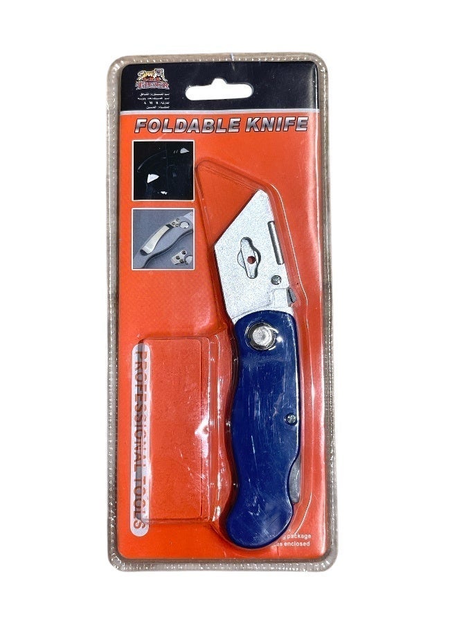 Foldable Utility Cutter – Quick Blade Change (No Blade) - Image 4