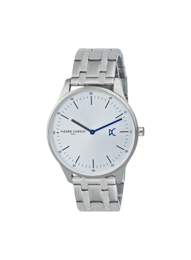 PIERRE CARDIN CBA.4009 SILVER LUXURY MEN'S WATCH - STYLISH STAINLESS STEEL ELEGANCE - Image 1