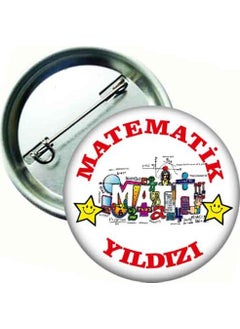 Hediye Panayırı Gift Fair Math Star Badge - 20 Pieces 