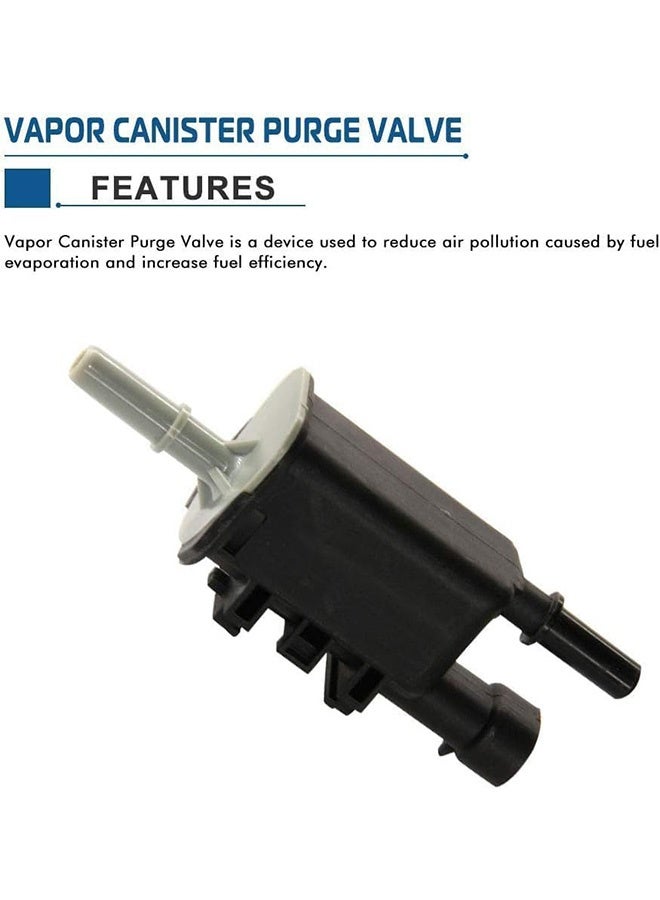GMORO 214-1680 Vapor Canister Purge Valve Solenoid Compatible with for Chevy Silverado Tahoe Malibu GMC Sierra Yukon Envoy Suburban Pontiac Buick Replace GM 12597567 911-032 EVAP Control Purge Valve - Image 1