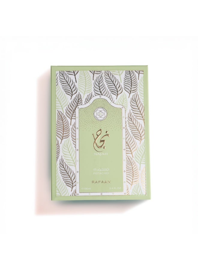 RAFAAN Najah Pistachio Eau De Parfum 100ml by Rafaan – Perfume For Women - Image 4