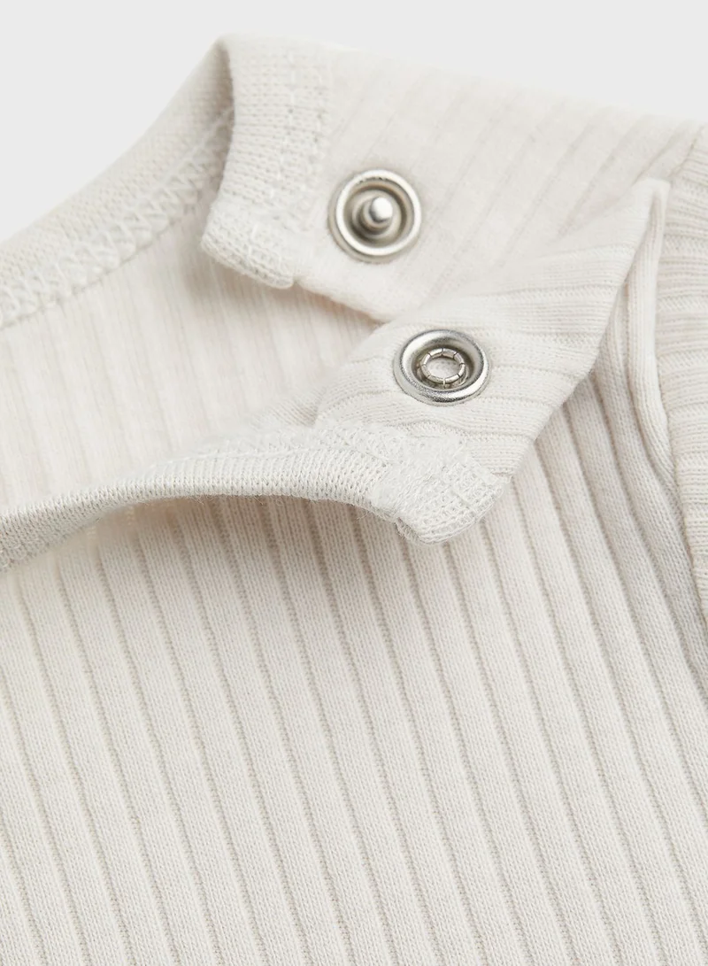 اتش اند ام Kids Ribbed Cotton Set