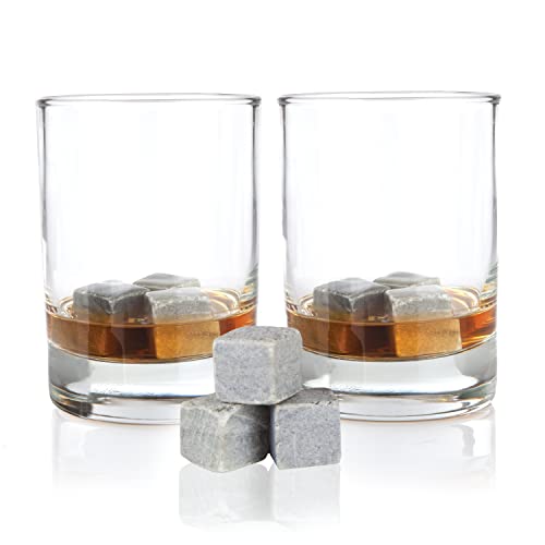 Viski Glacier Rocks Soapstone Cubes, Reusable Whiskey Stones, Ice Cube for Bourbon, Scotch, Gin, Cognac, Home Bar, Drink Accessories, 9-Piece Set - Image 5