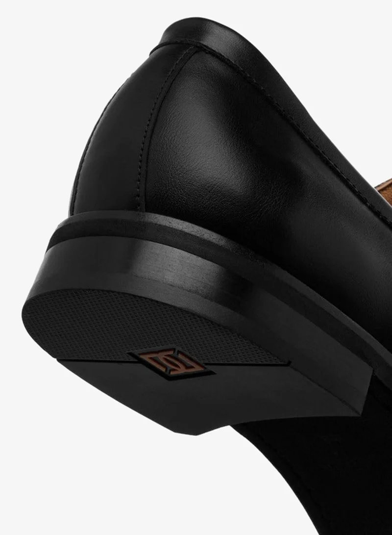 DUCHINI Black Men Slip-On Loafers for Men | Best Price UAE