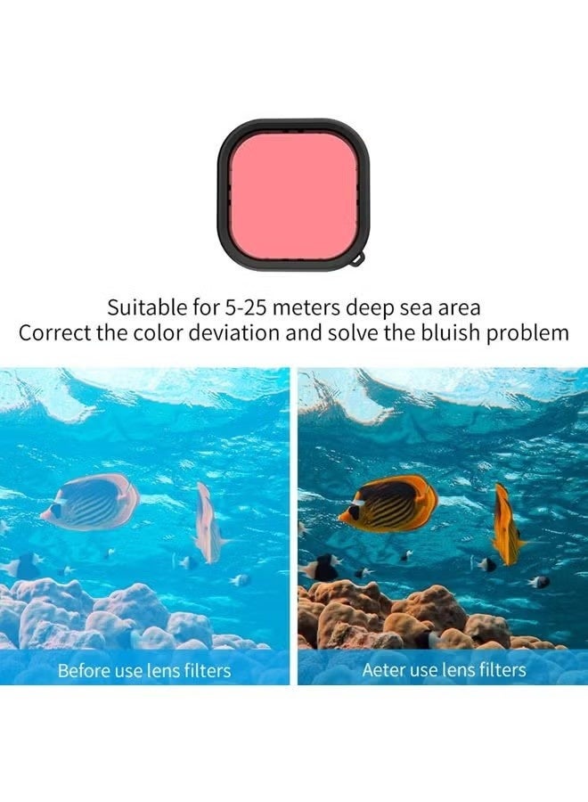 Waterproof Case with Dive Filters for GoPro Hero 13/Hero 12/Hero 11/Hero 10/Hero 9 Black, 230FT/70M Underwater Protective Housing Dive Kit, Professional Action Camera Dive Accessory - Image 4