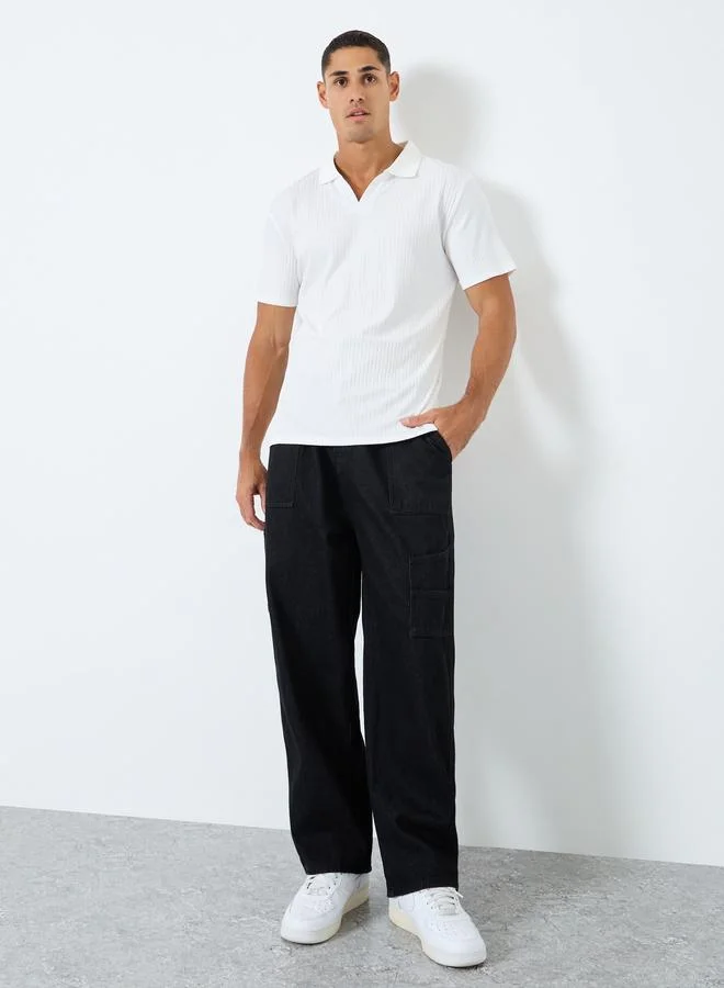 ستايلي بنطال جينز بجيوب كارجو