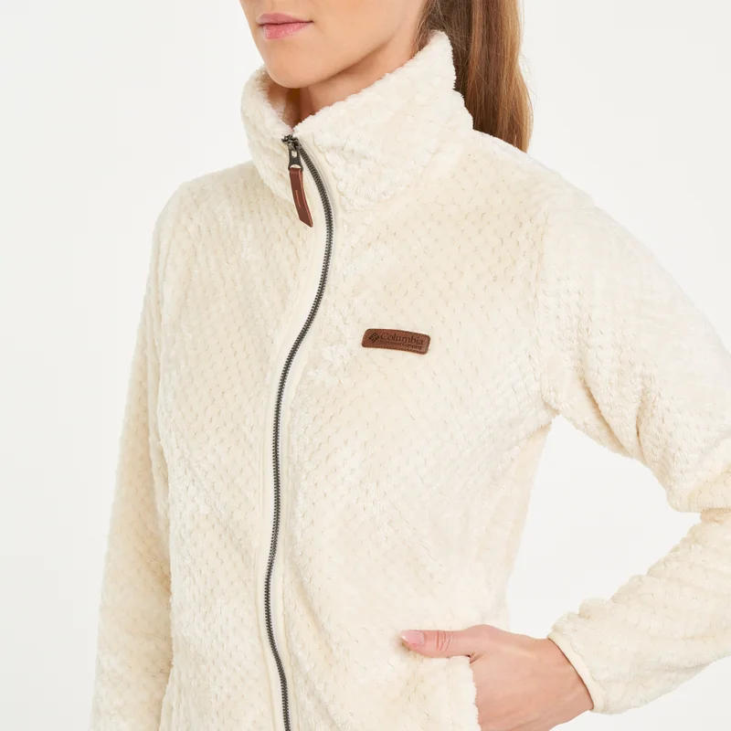 Columbia White Women's Fire Side™ II Sherpa Full-Zip Jacket for Women | Best Price UAE