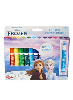 Disney Disney Frozen Jumbo Fiber Markers 12pcs  - Image 1