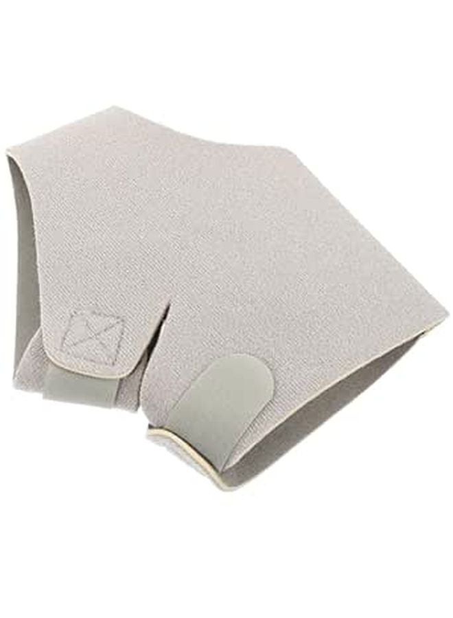 Adjustable Gray Ankle Compression Sleeve Breathable Support Wrap for Sports Fitness Injury - Image 1