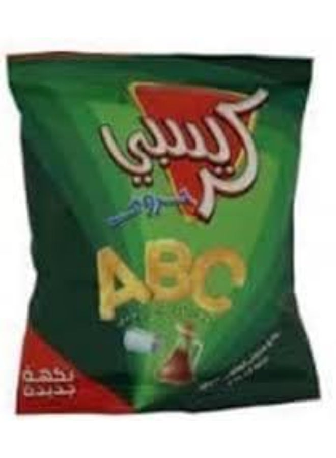 كريسبي شيبسي ABC سناك – 25 جم (عبوة 6) | رقائق بطاطس مقرمشة | سناك لذيذ للأطفال والكبار - Image 3