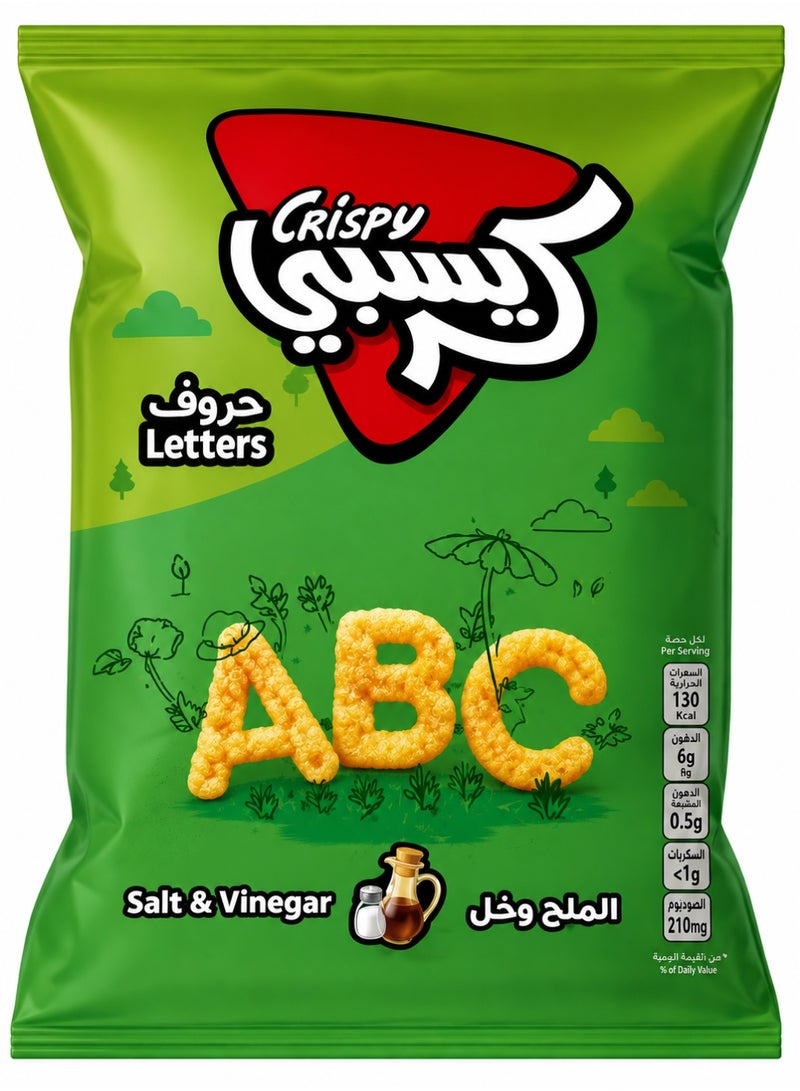 Crispy ABC Snack Chips, 25g (Pack of 6) | Crispy & Crunchy Potato Chips | Tasty Snack for Kids & Adults - Image 2