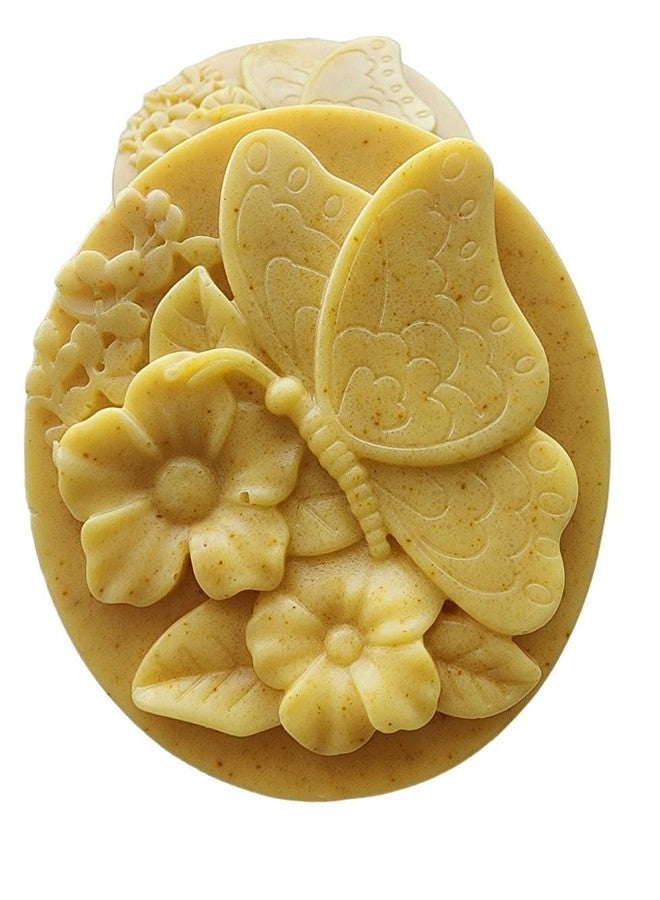 Aura By Sciian Turmeric & Rice Powder Soap | All Skin Types | Bath for Women | Handmade Bar | Enriched with Rice Extract and Turmeric Root Powder | Natural Bathing Soap 100g - Image 4