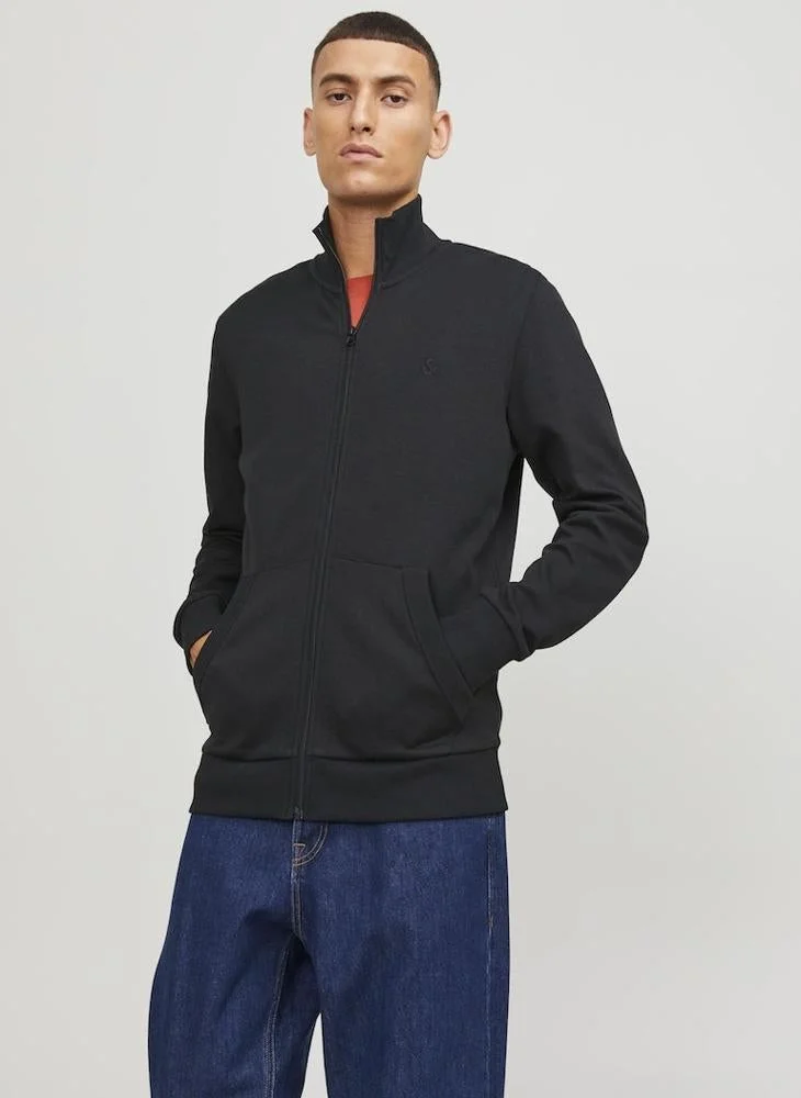 JACK & JONES Polo Zip Sweatshirt