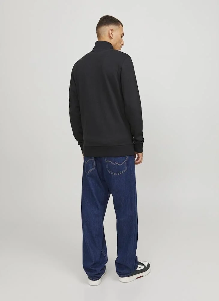 JACK & JONES Polo Zip Sweatshirt