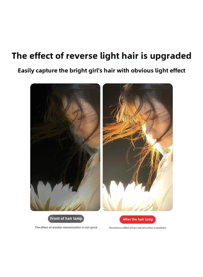 إسكدنيا LED Hair Repair Light Between The Field Anchor Background God Girl Backlighting Behind The Contour Spotlight Sun Spotlight-Specifications:200W Three-color Spotlight +2.1 M Bold Bracket - Image 3