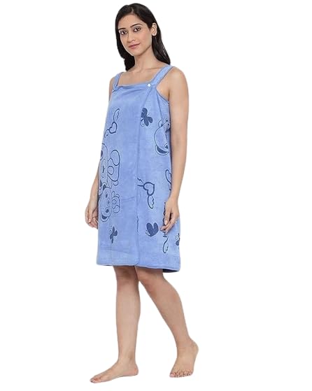 ShopiMoz ShopiMoz Wearable Absorbent Bath Towel Fast Dry Magic Women Beach Spa Bathrobes Bath Skirt Lady Drying (Multicolor) - Image 1