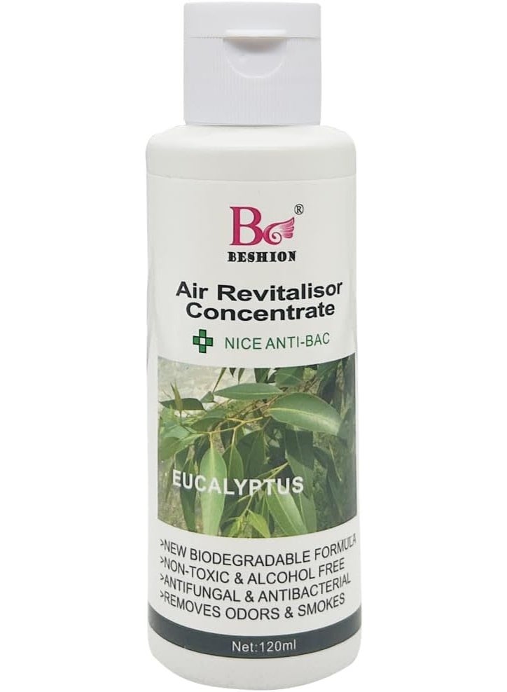 Eucalyptus 120ML - Beshion Air Revitalisor Concentrate Water-Soluble Drops For Humidifier - Image 1