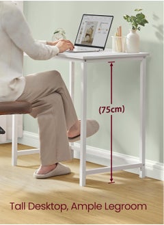 AnneFish Office Table with Organizer Modern Style Simple Computer Desk Home Study Writing Gaming PC Table Set  - Image 4
