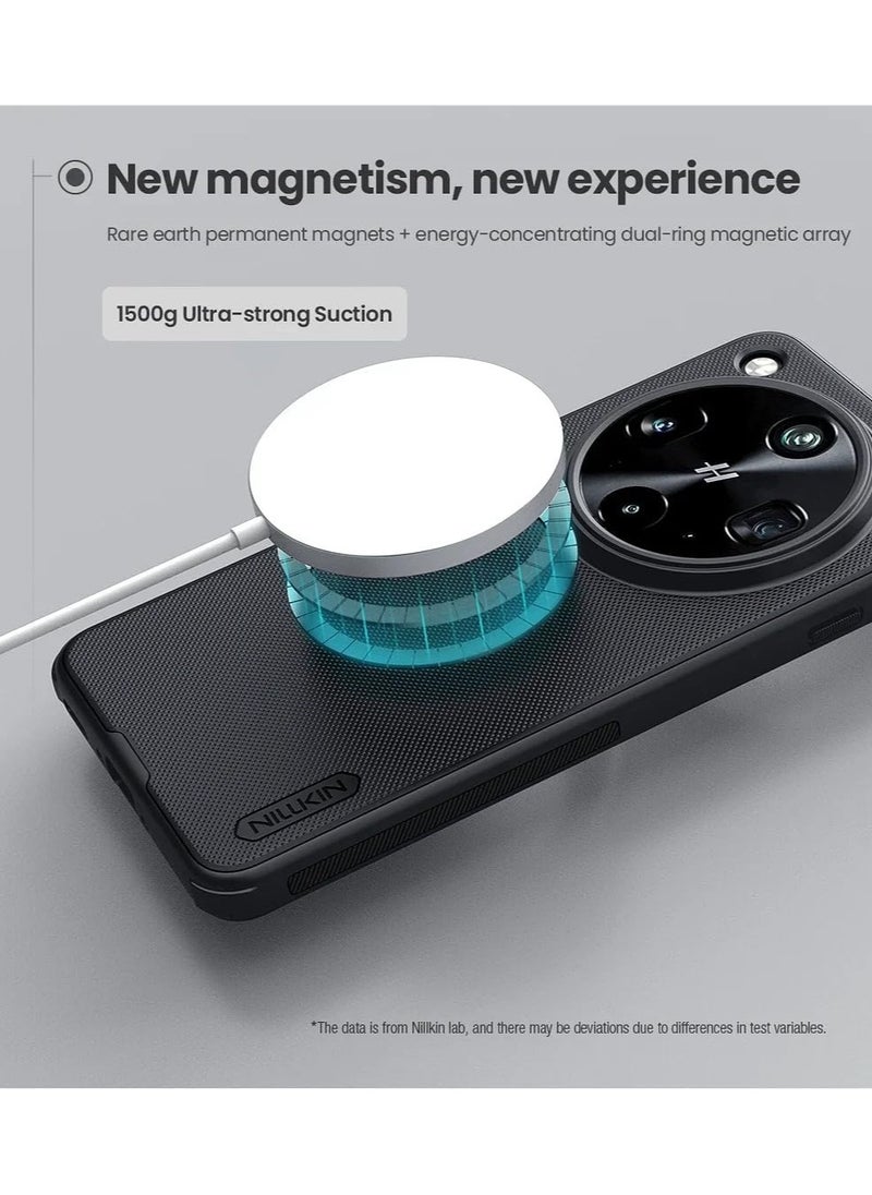 General - Magnetic Case Compatible Oppo Find X8 Ultra Case with Built-in Magnetic and Frosted Shield Matte Drop Protection Drop-proof PC Hard Back Case - Image 1