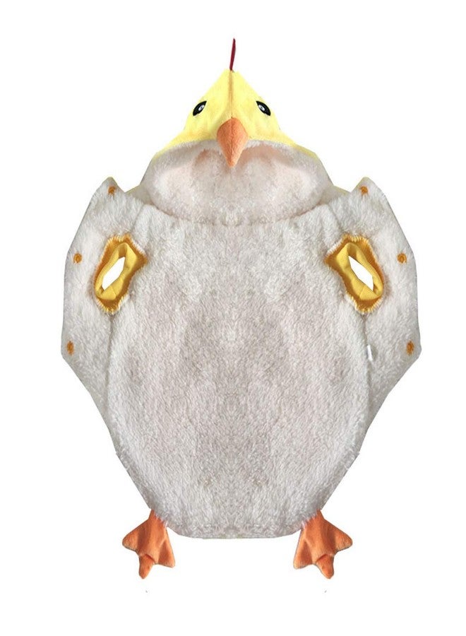 Mogoko Funny Dog Chicken Costume, Pet Halloween Christmas Rooster Cosplay Dress, Adorable Cat Apparel Animal Warm Outfits Clothes(M Size, Yellow) - Image 5