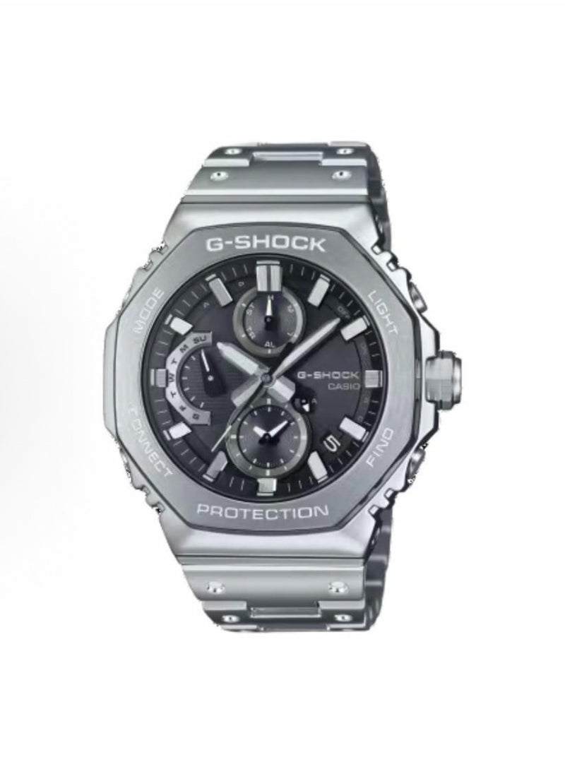 CASIO - CASIO sports waterproof and shockproof watch B2100 steel silver black - Image 1