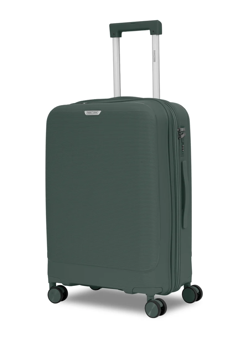 بارا جون طقم حقائب سفر Movea من Parajohn مكون من 3 قطع من مادة البولي بروبيلين PP قابلة للتوسعة – مقاسات 20 و24 و28 بوصة بهيكل صلب مع 8 عجلات مزدوجة وقفل تركيبي ثلاثي الأرقام