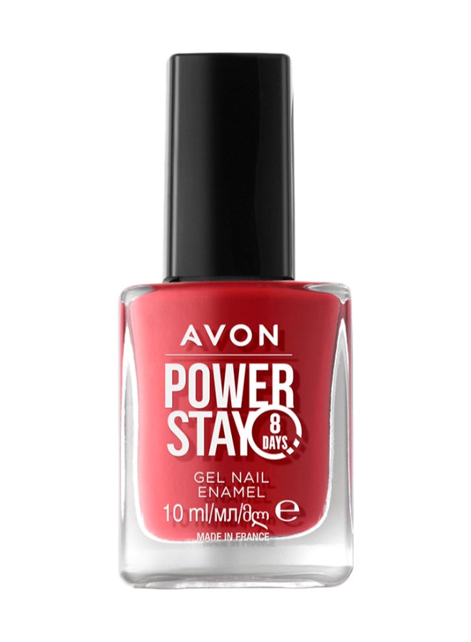 AVON Power Stay Gel Nail Enamel - The Red One 10ml - Image 1