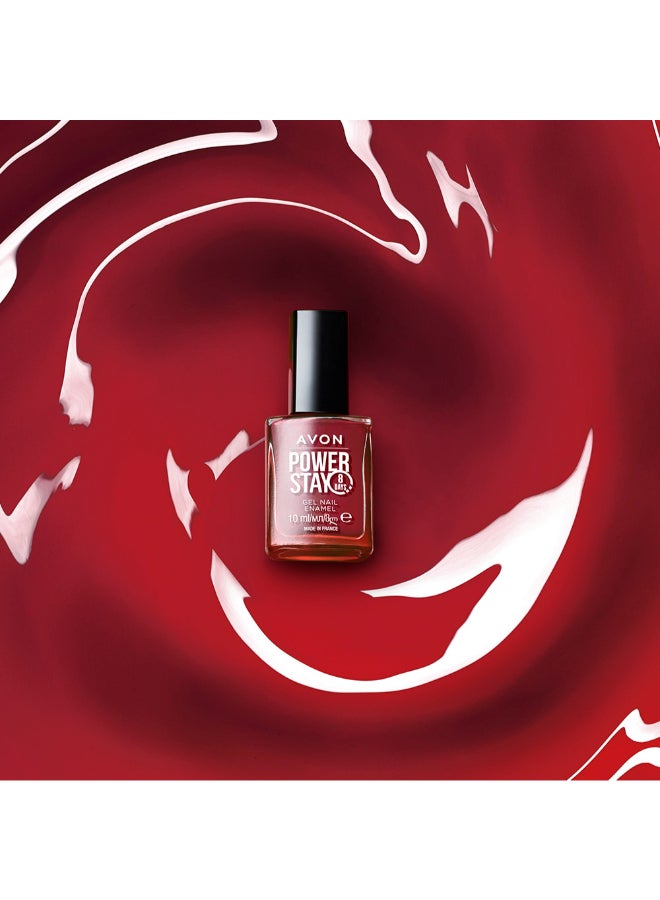 AVON Power Stay Gel Nail Enamel - The Red One 10ml - Image 2