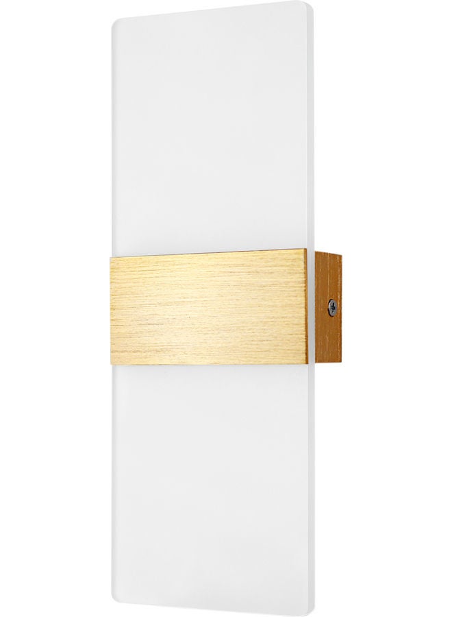 Loquat LED Wall Light Gold 27x4x10cm - Image 1