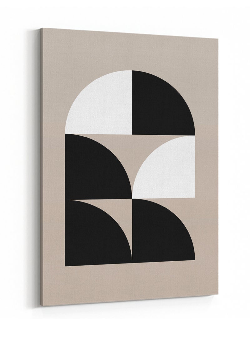 LOWHA Canvas Wall Art Stretched Over Wooden Frame with Abstract Painting - Image 4