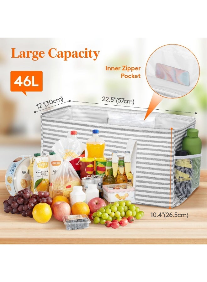 NeeMee Extra Large Tote Bag - Stand-Up Foldable Shopping Bag  - Image 1