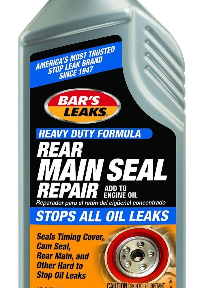 Nan Bar's Leaks Heavy Duty Rear Main Seal Repair - 16.9 FL OZ (500 mL) - Stops All Oil Leaks - Image 1