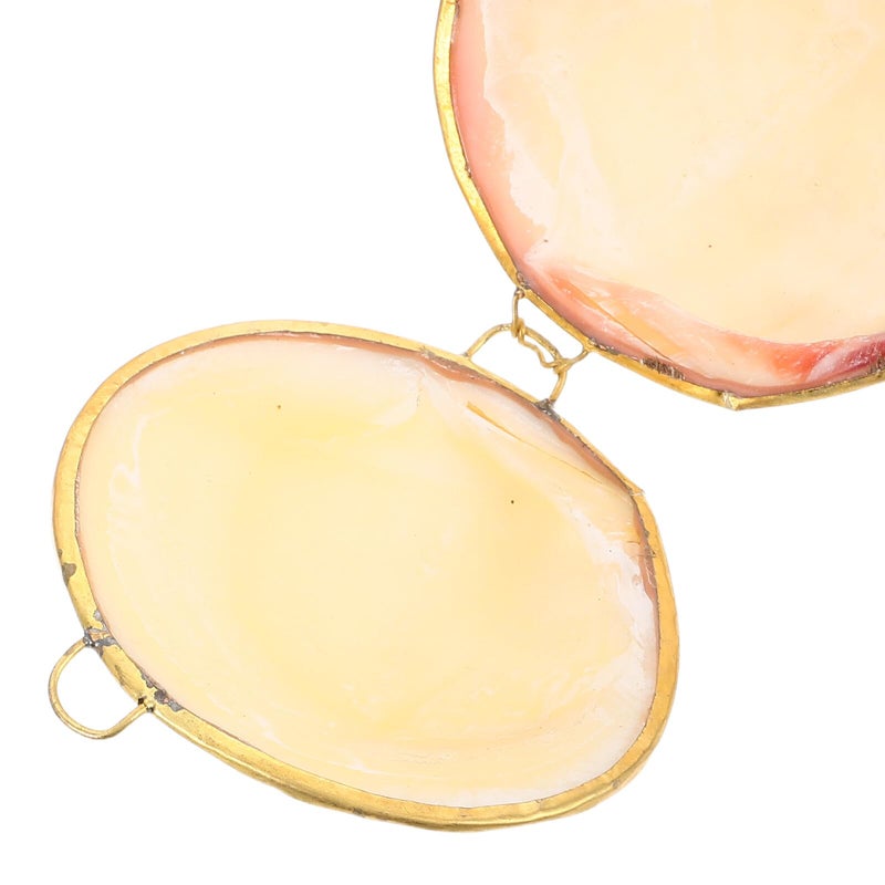 2Pcs Natural Seashell Jewelry Box Small Trinket Dish Ring Holder Decorative Organizer - Image 4