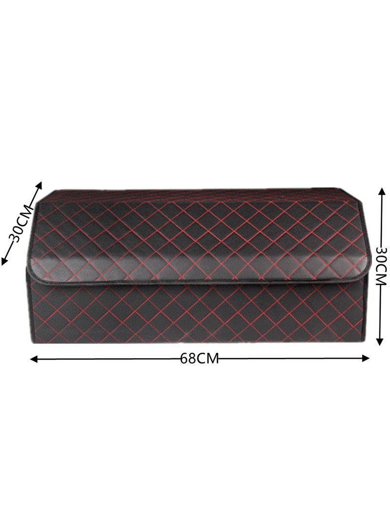 Beauenty Multipurpose Car Trunk Organizer,Car Boot Organiser Collapsible, Waterproof and Durable Car Boot Tidy, Multi-Compartment Car Trunk Organizer Box, Essential Car Accessories Large Storage Box - Image 2