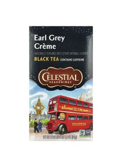 CELESTIAL SEASONINGS Celestial Seasonings, Black Tea, Earl Grey Creme, 16 Tea Bags, 1.1 oz (31 g)  - Image 1
