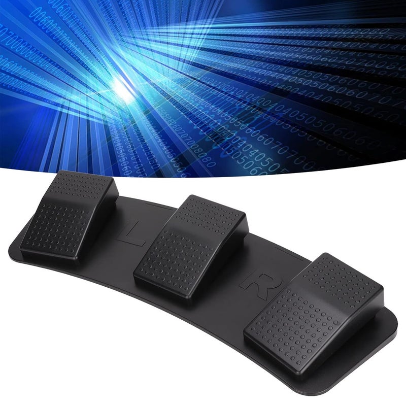 USB Triple Foot Switch Pedal, Multifunctional Ergonomic Foot Pedal with 3 Programmable Keys, Wired USB Foot Switch for Gaming, Transcription, Factory Testing and Media Control (FS23_P (Photoelectric - Image 5