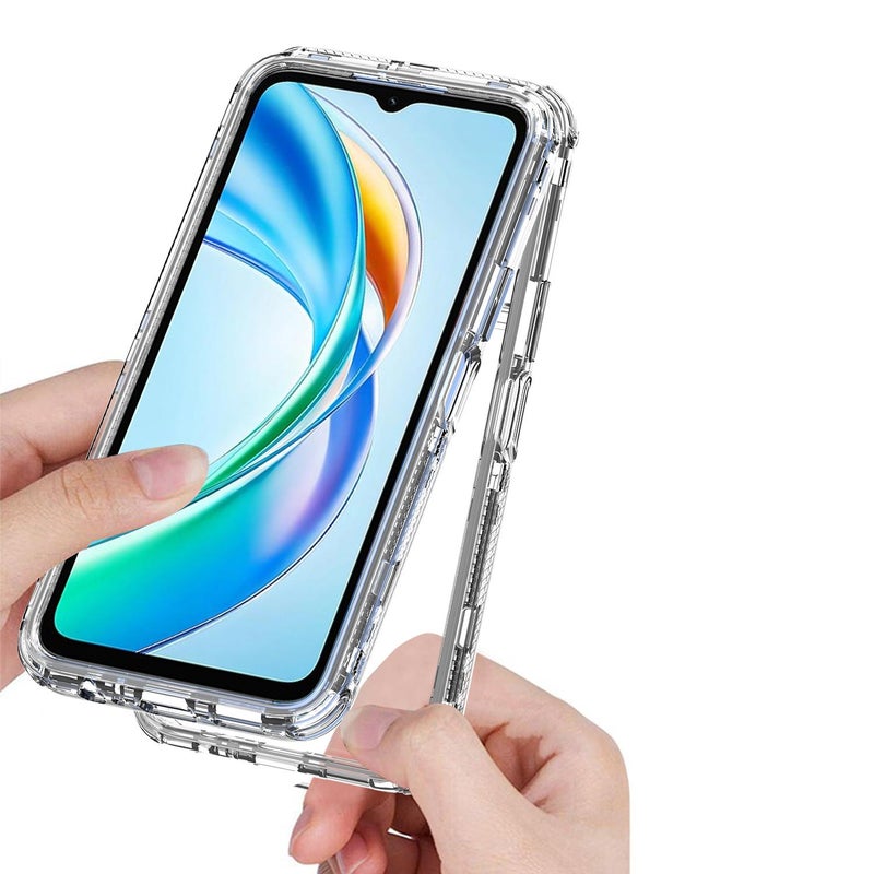 HuHa Case Cover For Honor X5b 4G / X5b Plus Acrylic Transparent Phone Case - Image 3