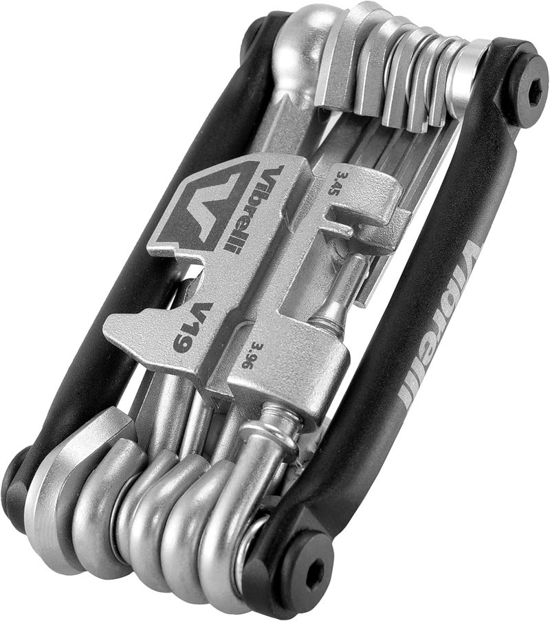 Vibrelli Bike Multi Tool V19 with Carry Case - 19 Precision Tools for Cyclists - Image 1