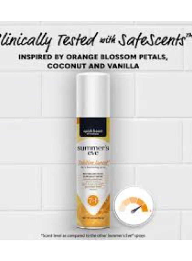 Summer's Eve Summer’s Eve Tahitian Sunset 5-in-1 Freshening Spray, Talc-Free, 56.7 g - Image 3