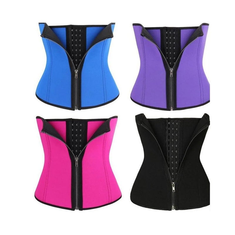 Bluejw Premium Private Label Women's Waist Trimmer Trainer Band - Latex Neoprene Weight Loss Waist Trimmers Belt for Women - Image 3