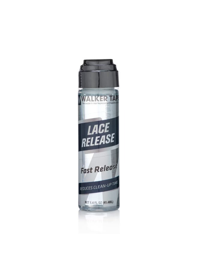 Walker Tape® Lace Release Adhesive Remover 1.4oz – Alcohol-Based Hair System Cleaner for Wigs, Toupees & Mesh Systems – Gentle on Skin, Residue-Free Removal, Professional Wig Care Solution – Safely Removes Lace Wig Tape Adhesive from Delicate Hairpieces & Hair Extensions, Wig Glue Remover Dab - Image 1