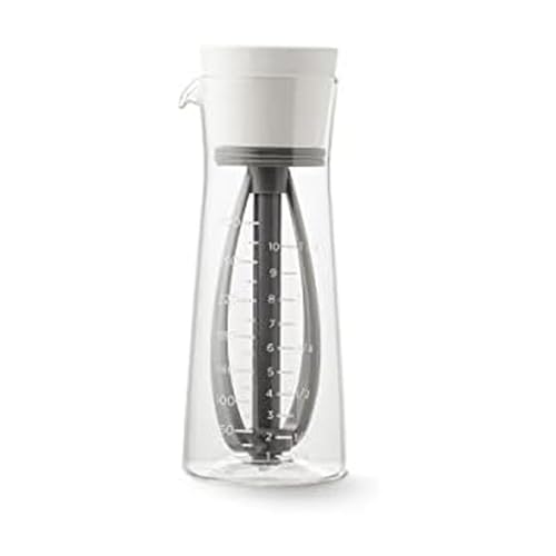 Chef'n خلاط تتبيلة السلطة من شيفن، أبيض للخبز/إنديغو عتيق - Image 1