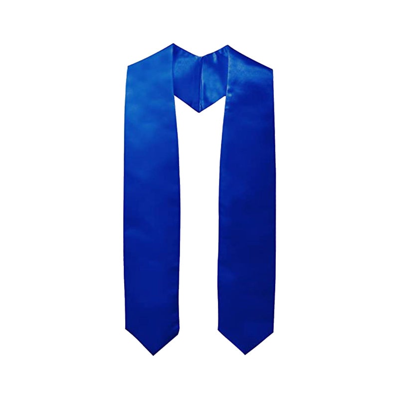 Royal Blue Valedictorian Graduation Sash For Ceremony Photo Props 2024 - Image 2