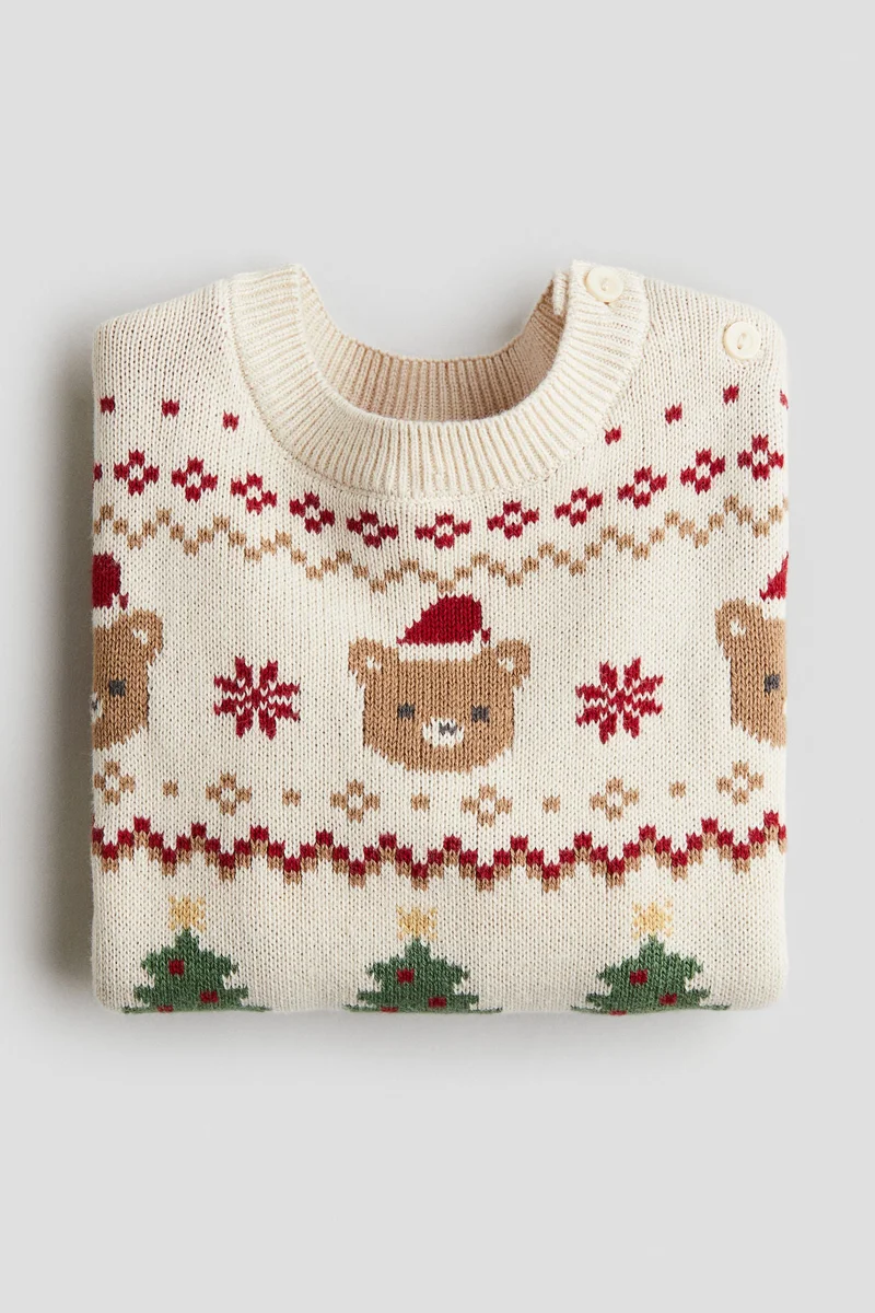 H&M Jacquard-knit jumper