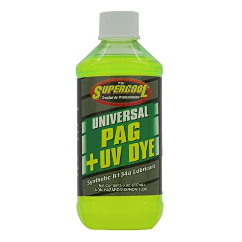 TSI Supercool 27880 Universal Synthetic PAG Oil with U/V Dye - 8 oz - Image 1