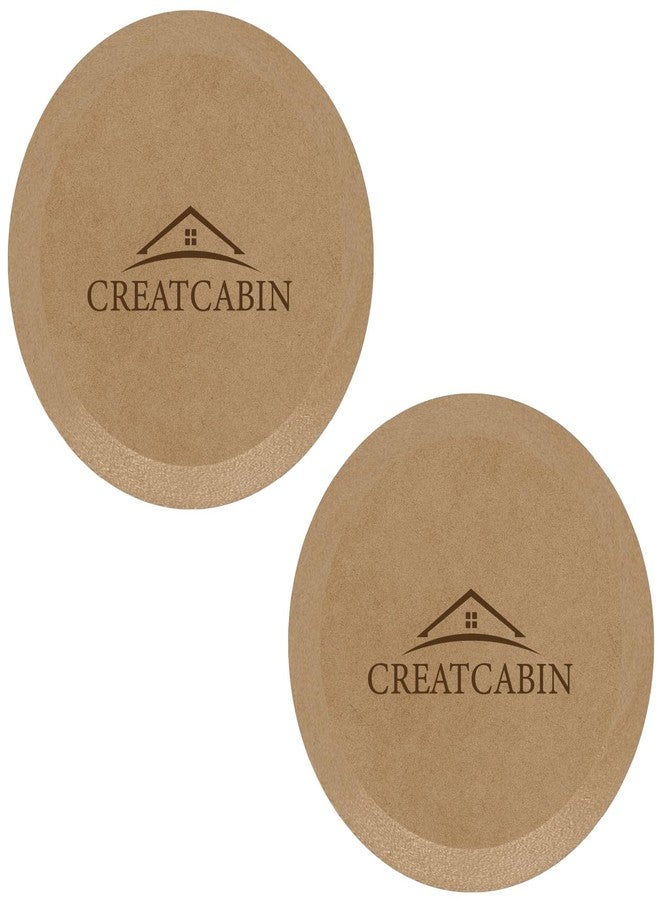 CREATCABIN 2 Pcs Round Pottery Molds Ceramics Plate Forming Molds Wooden Pottery Forms Clay Pottery Molding Tools MDF Ceramics Dish Plate Slump Mold for Handbuilding Plates DIY Craft Supplies 3.9 Inch - Image 1