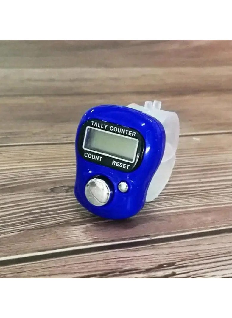 Generic - Digital Electronic Tasbeeh Counter with an elegant design and blue color – easy to use and perfect for daily remembrance! - Image 1