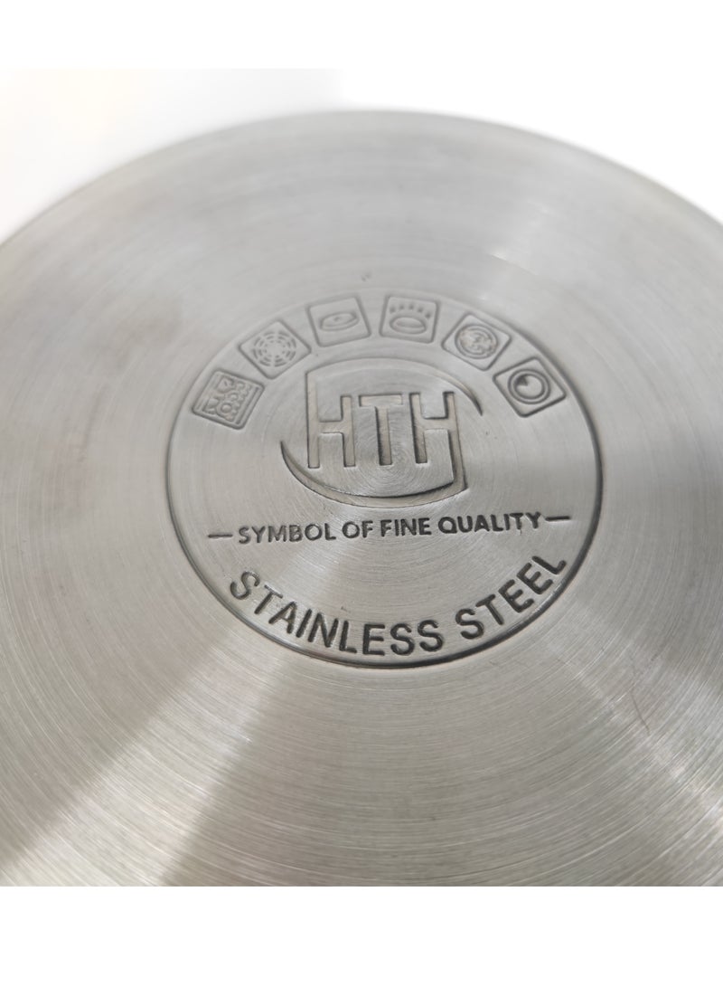 HTH 6pcs Stainless Steel Cookware Set - Image 5